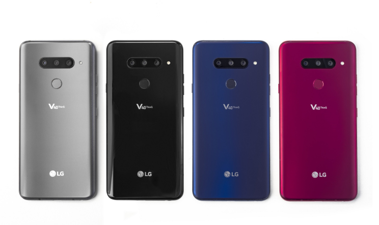 LG מציגה את ה-LG V40 ThinQ עם 5 מצלמות 